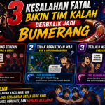 3 Kesalahan Fatal Bikin Tim Kalah