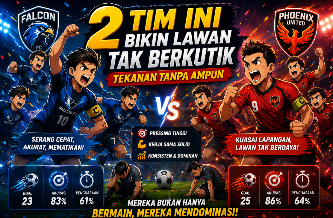 2 Tim Ini Bikin Lawan