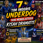 7 Tim Inggris Underdog