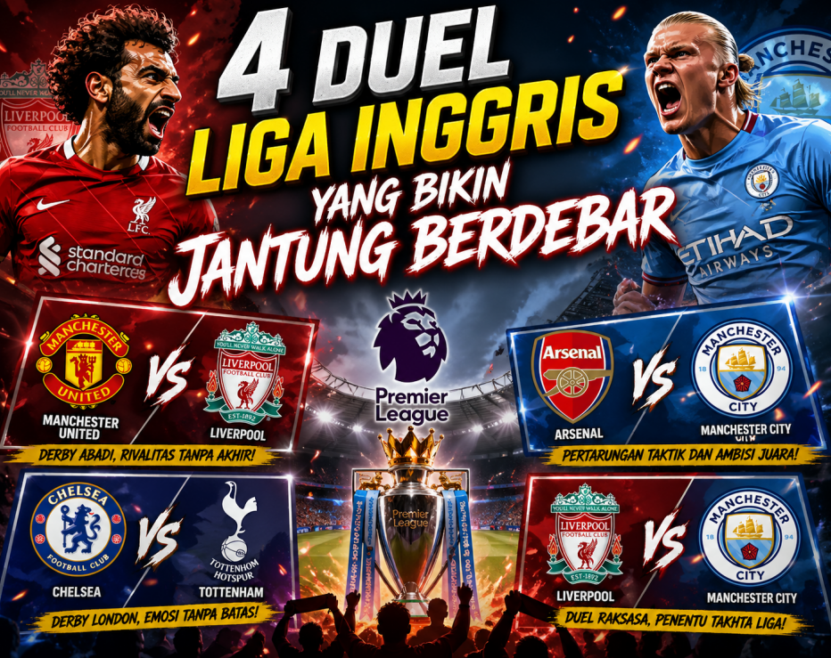 4 Duel Liga Inggris