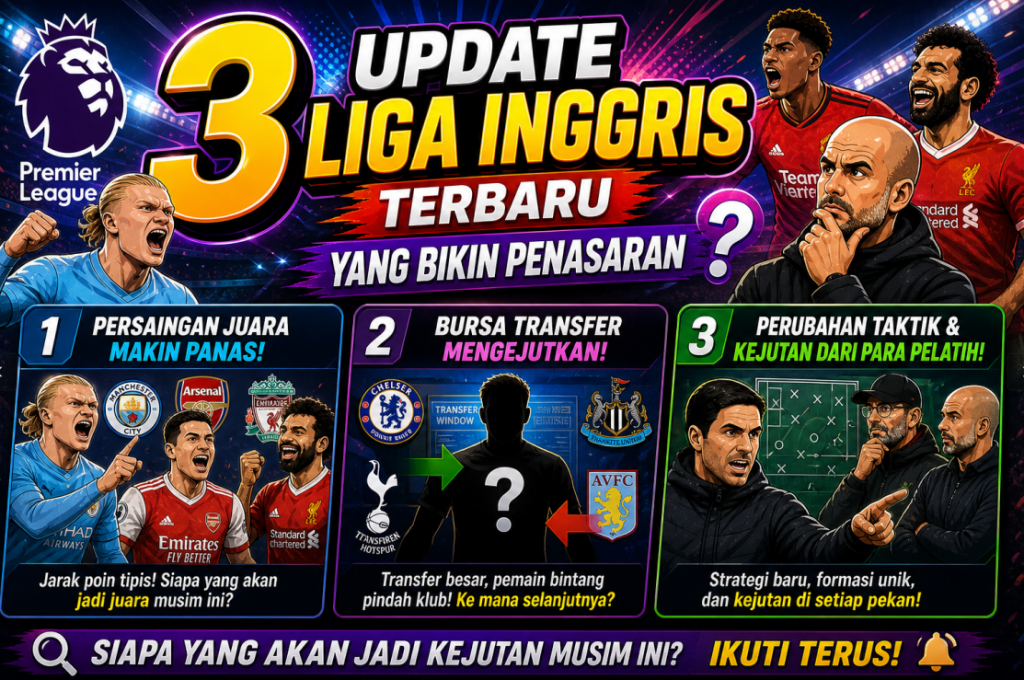 3 Update Liga Inggris