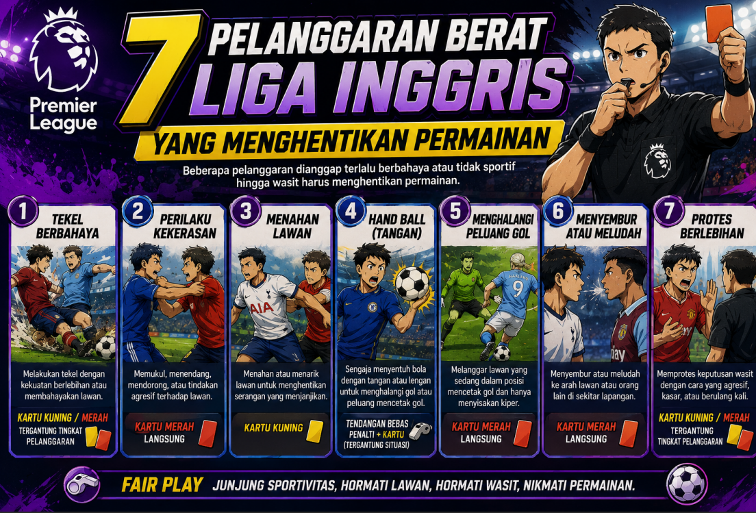 7 Pelanggaran Berat