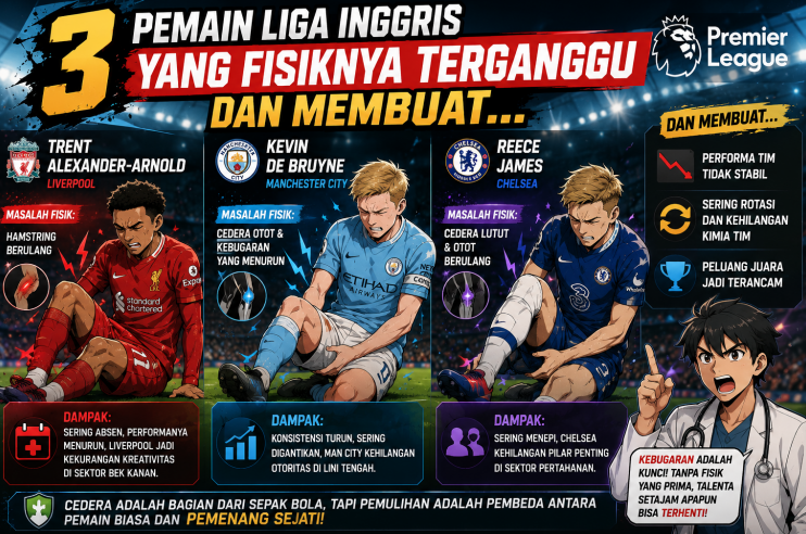 3 Pemain Liga Inggris