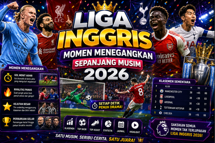 Liga Inggris Momen