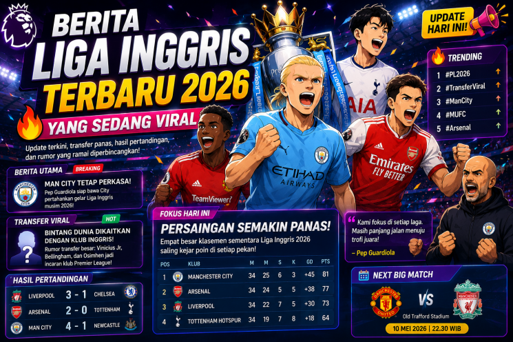 Berita Liga Inggris