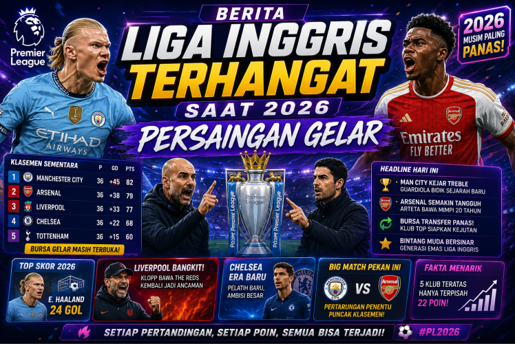 Berita Liga Inggris