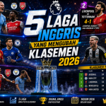 5 Laga Inggris