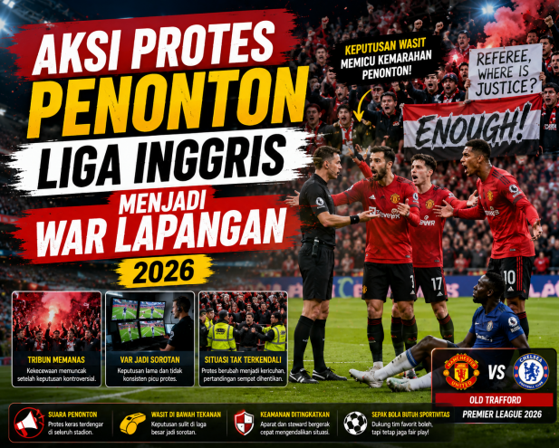 Aksi Protes Penonton