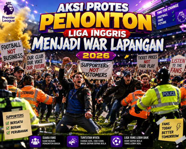 Aksi Protes Penonton