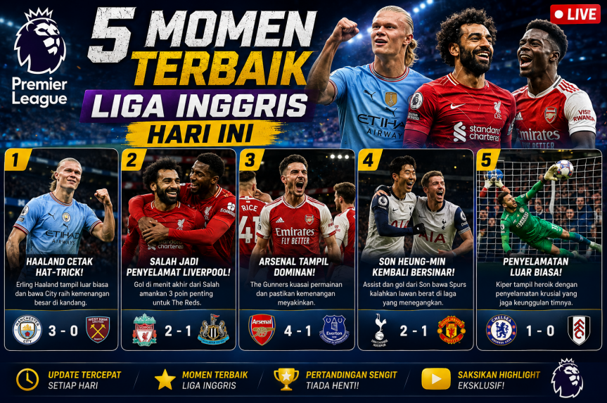 5 Momen Terbaik