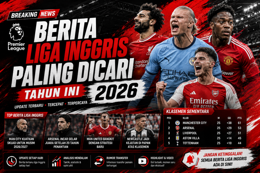 Berita Liga Inggris