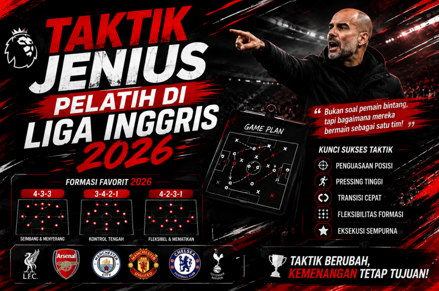 Taktik Jenius Pelatih