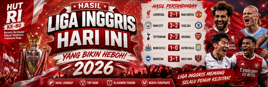 Hasil Liga Inggris