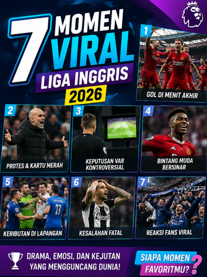 7 Momen Viral Liga